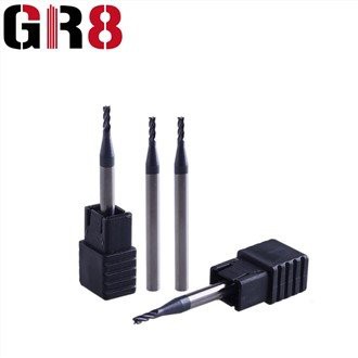 2 fleytali tekis mikro diametrli frezalashtiruvchi